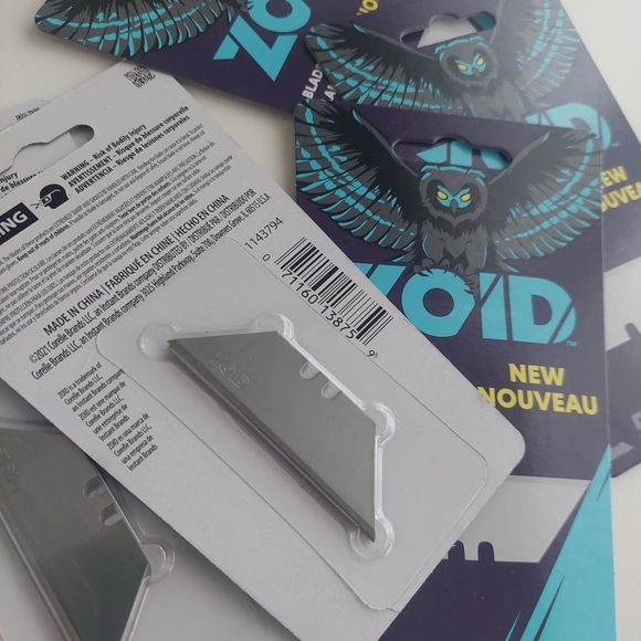 New Zoid Razor Blades - 25 RAZORS 5 EACH PACK - Picture 4 of 5